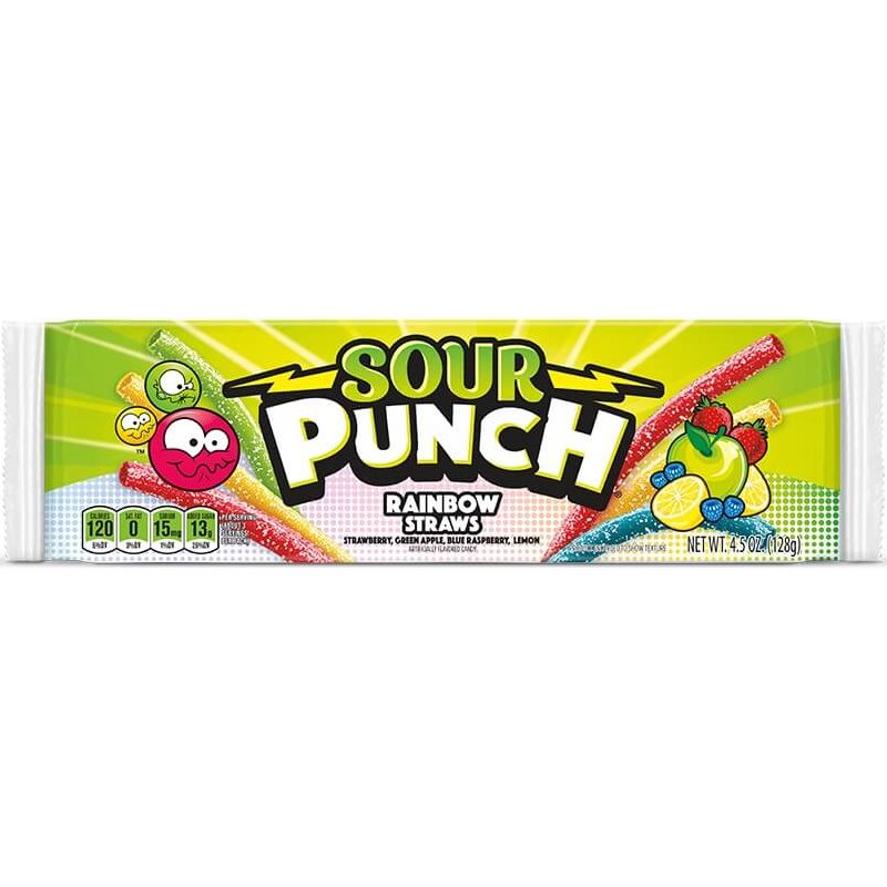 Sour Punch Straws Rainbow thumbnail