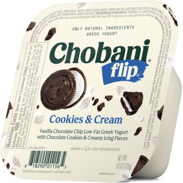 Chobani Cookies & Cream Flip 4.5oz thumbnail