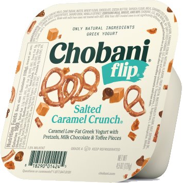 Chobani Flip Salted Caramel Greek Yogurt 12 5.3oz thumbnail