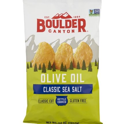 Boulder Canyon Kettle Olive Oil Sea Salt thumbnail