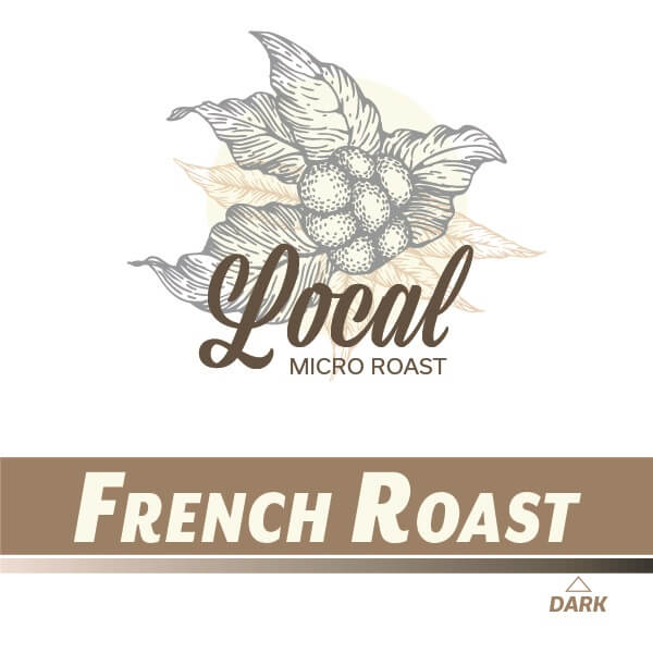 Local French Roast Whole Bean 1lb thumbnail