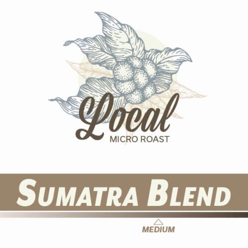 Local Sumatra Blend Whole Bean 1lb thumbnail