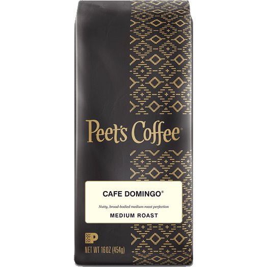 Peet's Coffee Cafe Domingo Whole Bean 1lb thumbnail