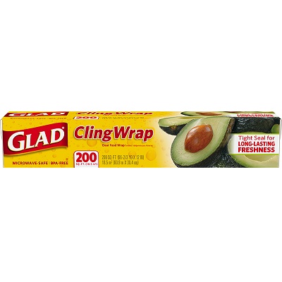 Glad Cling Wrap Plastic 200 sq ft thumbnail