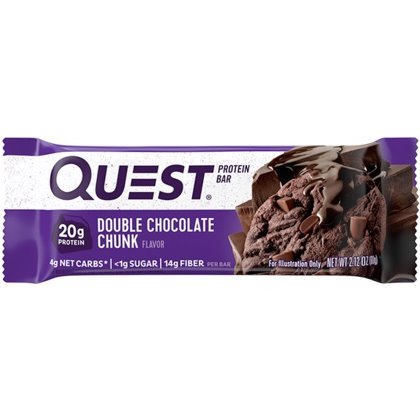 Quest Bar Double Chocolate Chunk 2.12oz 12ct thumbnail