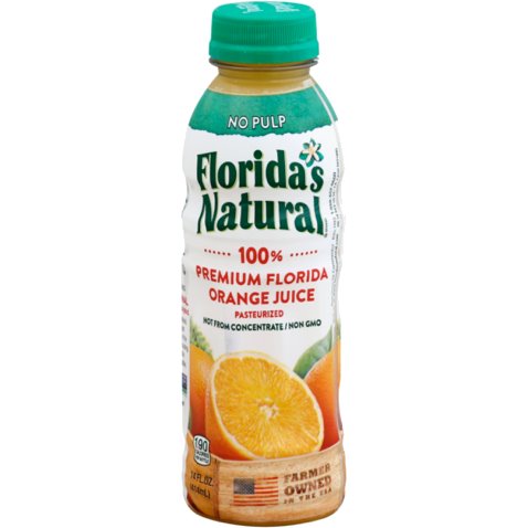 Florida Natural 100% Orange Juice 14oz thumbnail