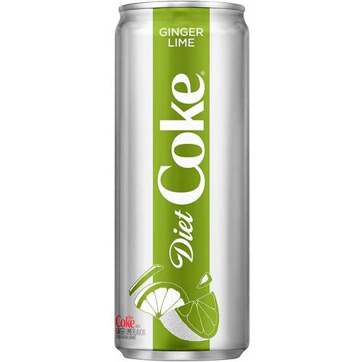 Diet Coke Ginger Lime 310ml thumbnail
