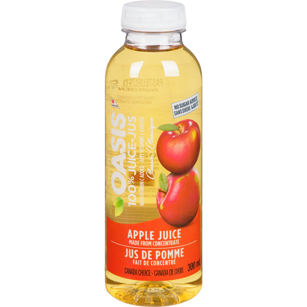 Oasis Apple Juice 10 OZ 300 ML / 24 CT thumbnail