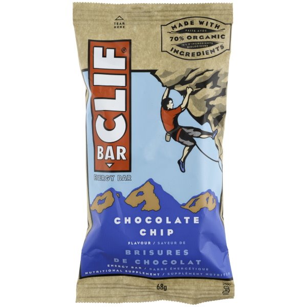 Clif Chocolate Chip 68g 12ct thumbnail