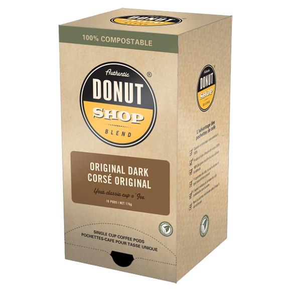 Reunion Island Donut Original Dark Pods 16Ct Box thumbnail