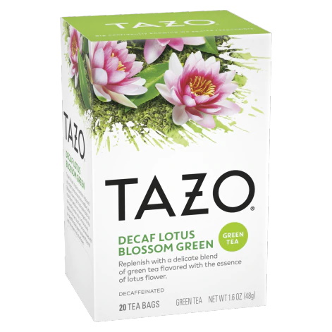 Tazo Lotus Blossom Green Decaf 24ct thumbnail