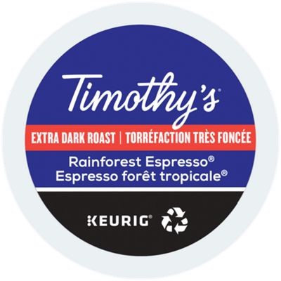 Timothy's Rainforest Espresso K-Cup 24 CT thumbnail