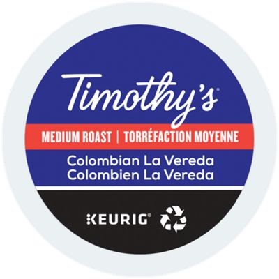 Timothy's Colombian La Vereda K-Cup 24 CT thumbnail