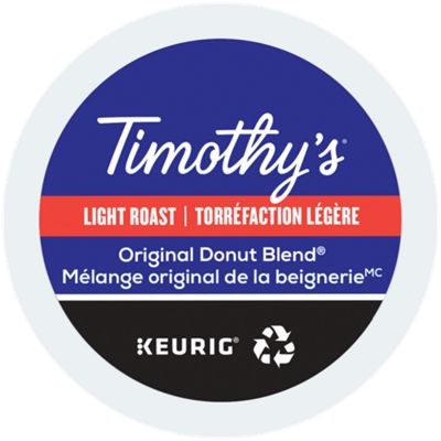 Timothy's Original Donut Blend K-Cup 24 CT thumbnail