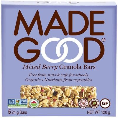 MadeGood Mixed Berry Granola Bar 0.85oz Each thumbnail