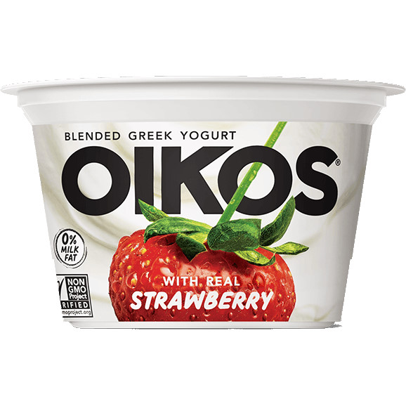Oikos Strawberry Yogurt 5.3oz thumbnail