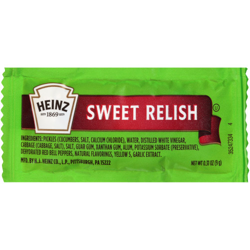 Heinz Relish Packets thumbnail