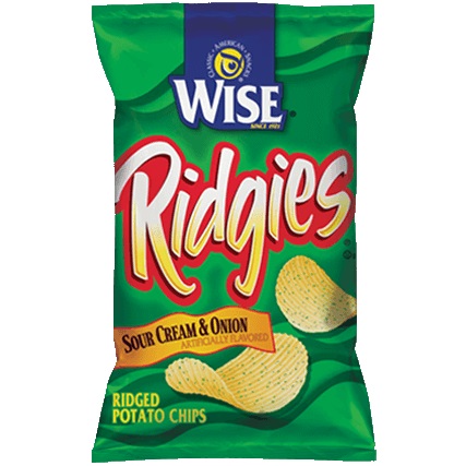LSS Wise Ridges Sour Cream & Onion thumbnail