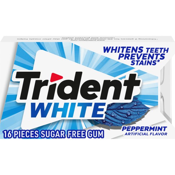 Trident White Peppermint 16pcs thumbnail