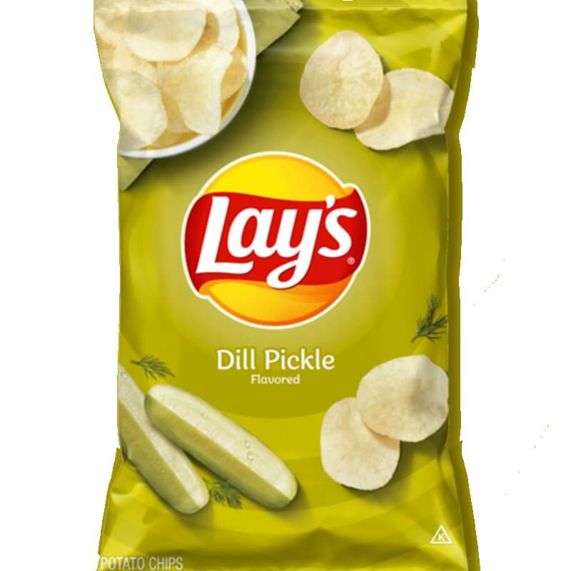 Lays Dill Pickle Chips 40g thumbnail