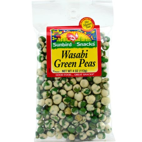 Sunbird Wasabi Green Peas 4.5oz thumbnail