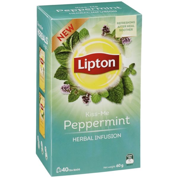 Lipton Peppermint Herbal 28 CT thumbnail