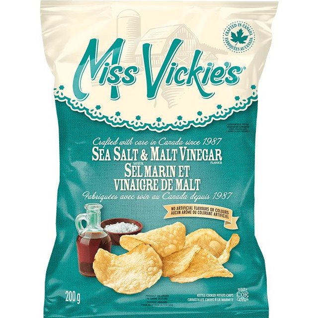 Ms Vickies Kettle Cooked Sea Salt & Vinegar LSS 1.38oz Bag thumbnail