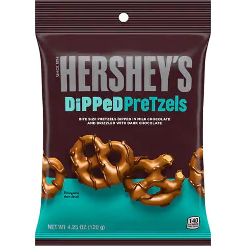 Hershey's Milk Chocolate Pretzels 5oz thumbnail