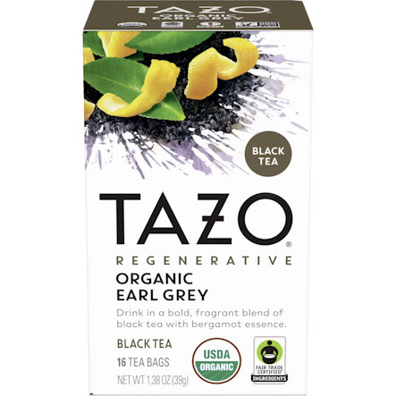 Tazo Organic Earl Grey Noir Tea Bags 16ct thumbnail