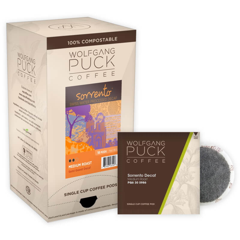 Wolfgang Puck Pods Sorrento Decaf 18ct thumbnail