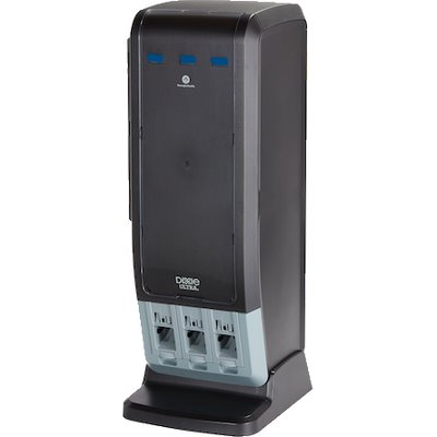 Smartstock Dispenser Tri-Tower Black thumbnail
