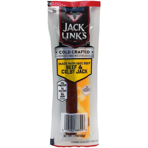 Jack Links Cold Crafted Beef & Colby Jack thumbnail