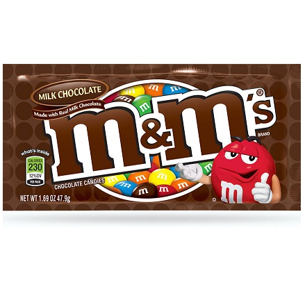M&Ms Milk Chocolate King Size 3.14oz thumbnail