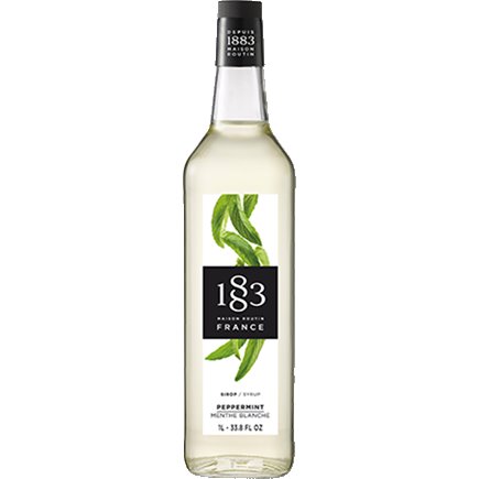 1883 Peppermint Syrup 1L Bottle thumbnail