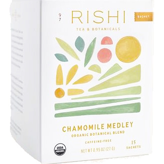 Rishi Chamomile Medley Organic Tea 15ct Box thumbnail