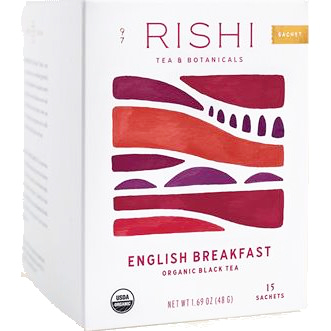 Rishi English Breakfast Organic Tea 15ct Box thumbnail