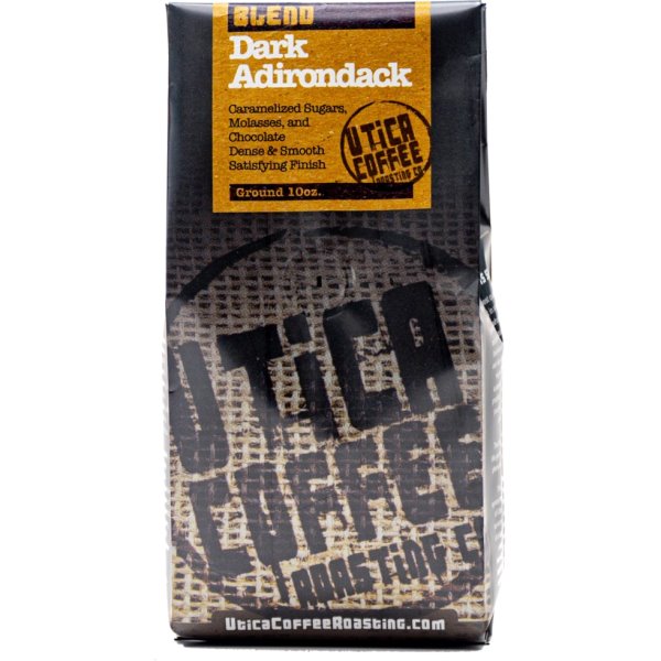 Utica Coffee Roasters Adirondack Dark Ground 10oz thumbnail