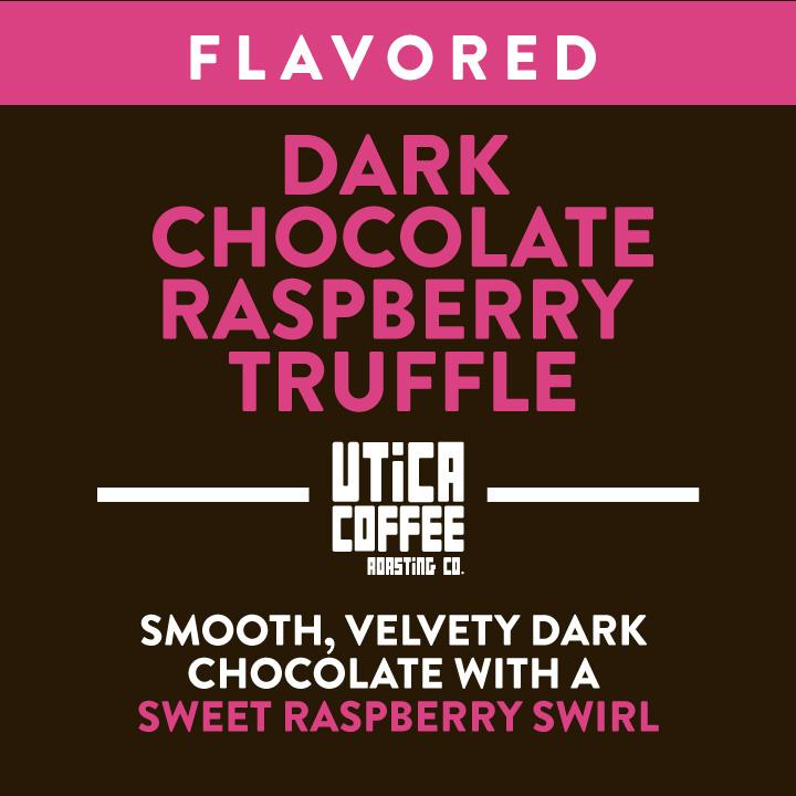 Utica Coffee Roasters Dark Raspberry Truffle 3oz thumbnail