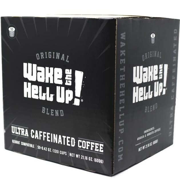 K-Cup Utica Coffee Roasters Wake the Hell Up 12ct thumbnail