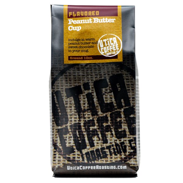 Utica Coffee Roasters Peanut Butter Cup Ground 10oz thumbnail