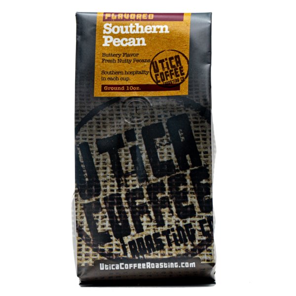 Utica Coffee Roasters Southern Pecan Ground 10oz thumbnail
