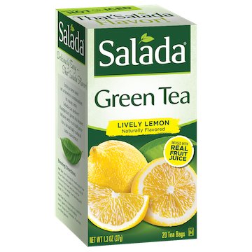Utica Coffee Roasters Tea Salada Green Lemon 20ct thumbnail