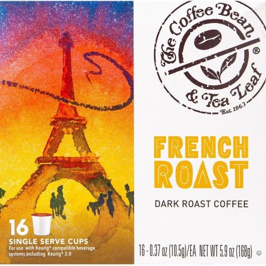 K-Cup Coffee Bean & Tea Leaf Coffee French Roast 16ct thumbnail