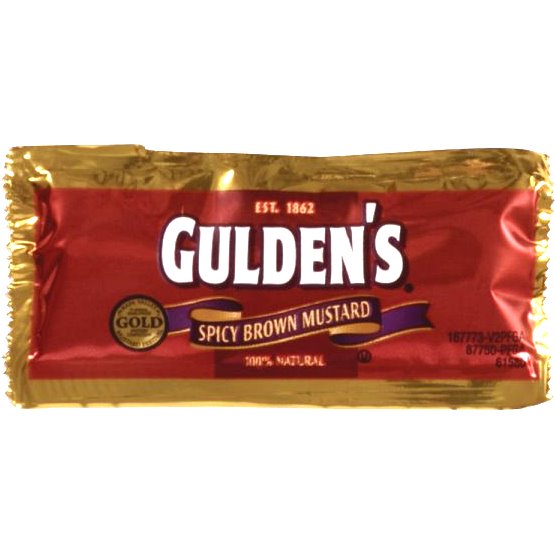 Guldens Spicy Mustard Packet 500ct thumbnail