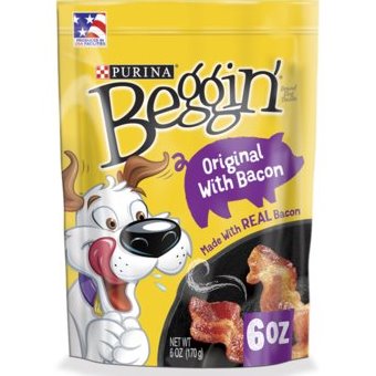 Purina Beggin Dog Treats 6oz thumbnail