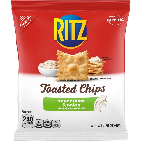 LSS Ritz Sour Cream & Onion Chips thumbnail