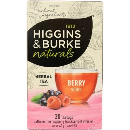 Higgins & Burke Berry Vines Raspberry Blackcurrant Tea 20 CT Box thumbnail