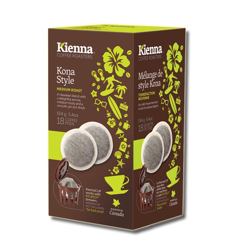 Kienna Kona Blend Pod 18 CT thumbnail