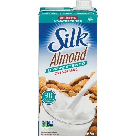 Silk Almond Milk Unsweet 946ml thumbnail