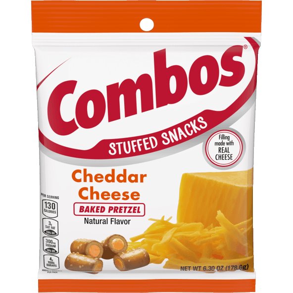 Combos Cheddar Cheese Pretzel 6.3oz thumbnail